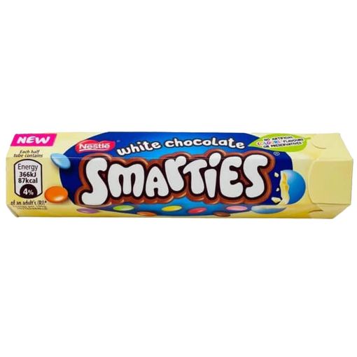 Picture of Smarties White Chocolate Tube 36g