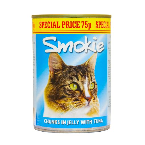 Picture of Smokie Tuna Chunks In Juice For Cats 400g