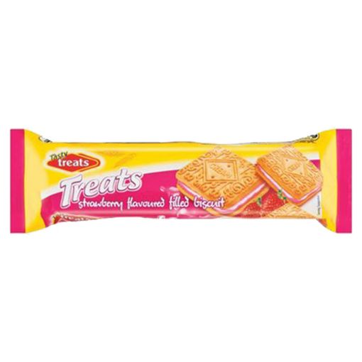 Picture of Tasty Treats Creams Strawberry 80g
