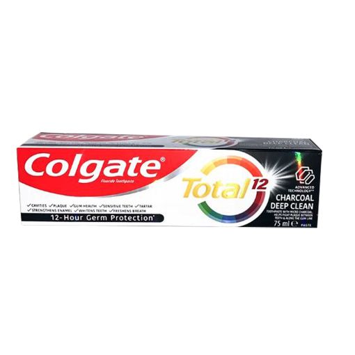 Picture of Colgate Toothpaste Total Charcoal Deep Clean 75ml