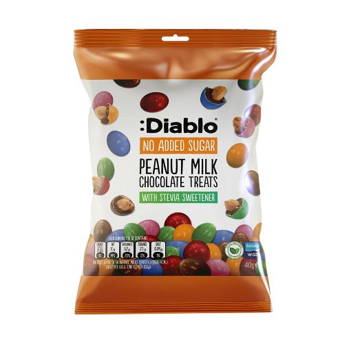 Picture of Diablo Peanut Milk Chocolate Bag NAS 40g