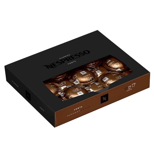 Picture of Nespresso 50 Coffee Caps.Espresso Forte 300g