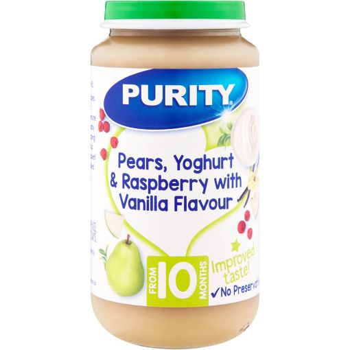 Picture of Purity 4th Foods Van.Yog/Pear/Raspberries 250ml