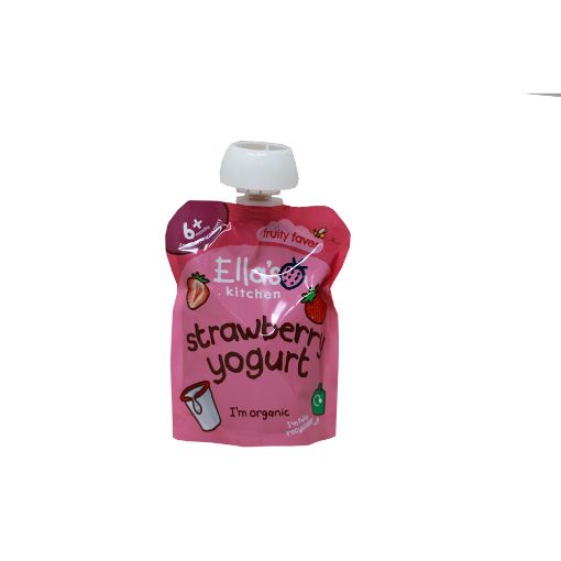Picture of Ellas Kitchen Greek Yoghurt & Strawberry 90g