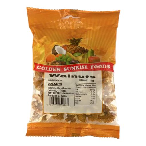 Picture of Golden Sunrise Walnuts Bag 75g
