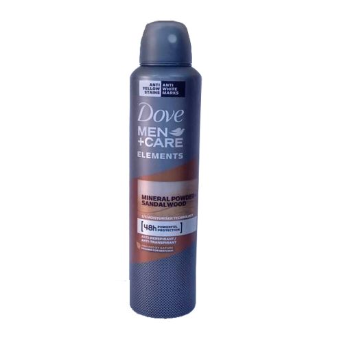 Picture of Dove Deo Spray Men Min.Powder+Sandalwood 250ml