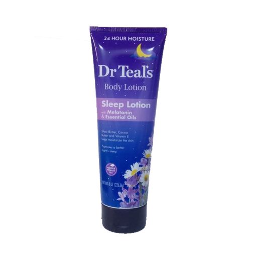 Picture of Dr Teals Body Lotion Melatonin Ess. Oils 8Oz