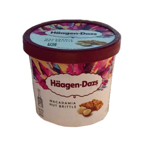 Picture of Haagen-Dazs Macadamia Nut Britt.Ice Cream 95ml