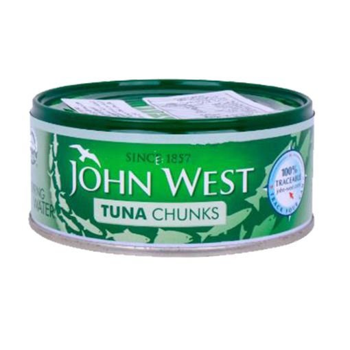 Picture of John West Tuna Chunks in Spring Water 145g.