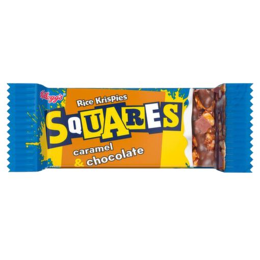 Picture of Kelloggs Rice Krisp.Squares Caramel&Choc.36g