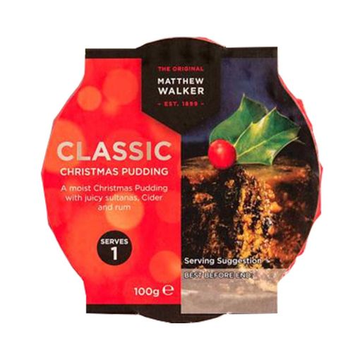 Picture of Matthew Walker Classic Christmas Pudding 100g