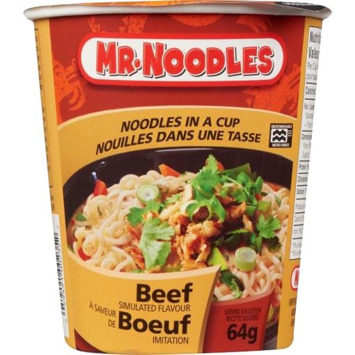 Picture of Mr.Noodles Noodles in a Cup Beef 64g