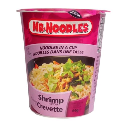 Picture of Mr.Noodles Noodles in a Cup Shrimp 64g