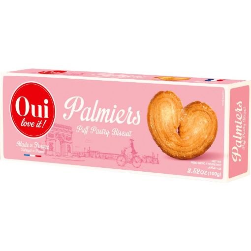 Picture of Oui Love It Palmiers Biscuits 100g