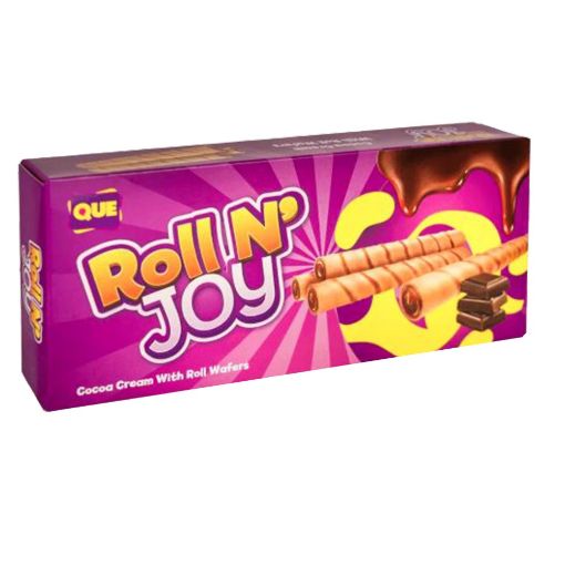 Picture of Que Roll N Joy Choc.Cream Roll Wafers 100g