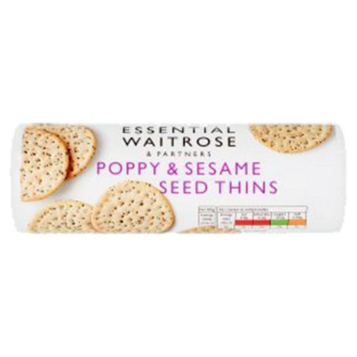 Picture of WR Ess Poppy & Sesame Seed Thins 150g