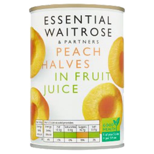 Picture of Wr Ess Peach Halves In Fruit Juice 410g