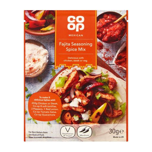 Picture of CO-OP Fajita Season Sachet 30g