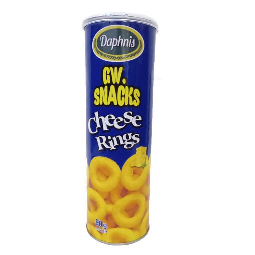 Picture of Daphnis GW Snacks Cheese Rings 80g