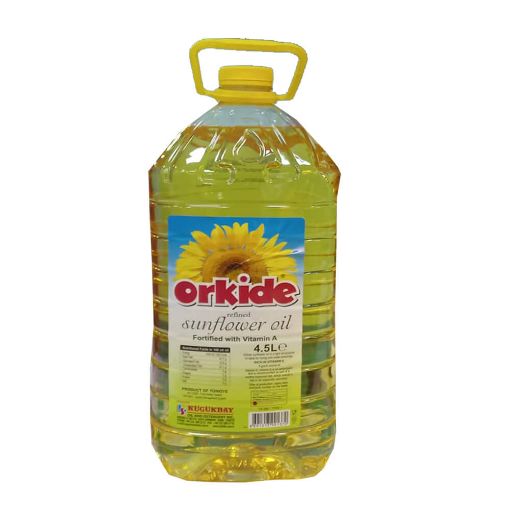 Picture of Orkide Sunflower Oil 4.5Ltr
