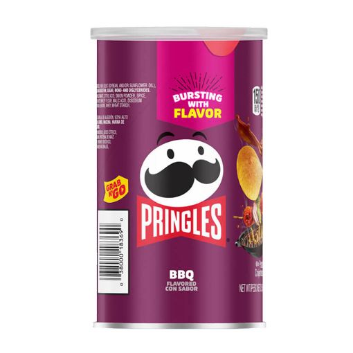 Picture of Pringles BBQ Potato Crisps 71g
