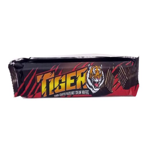 Picture of Tiger Dark Coat.Hazelnut Cream Wafer 40g