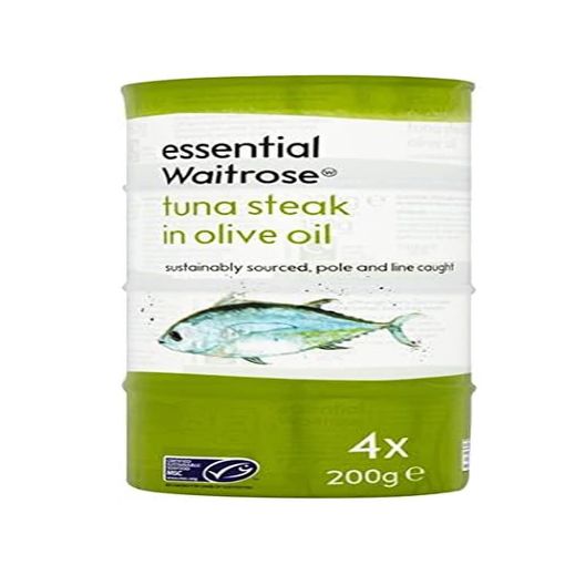 Picture of Waitrose Tuna Steak In Olive Oil(200gx4)
