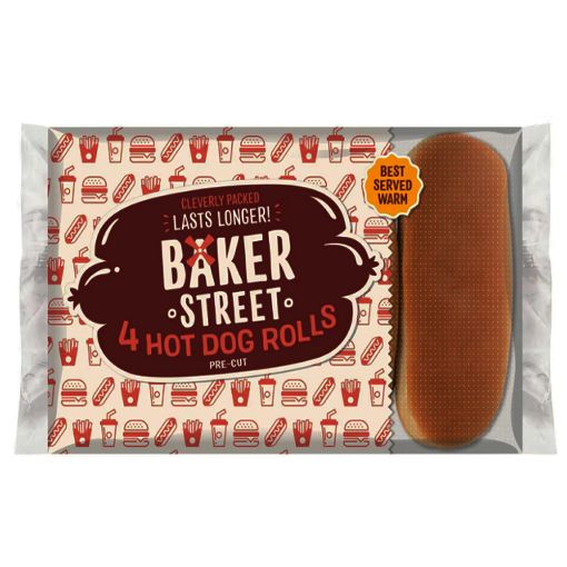 Picture of Baker Street Hot Dogs Rolls 4s