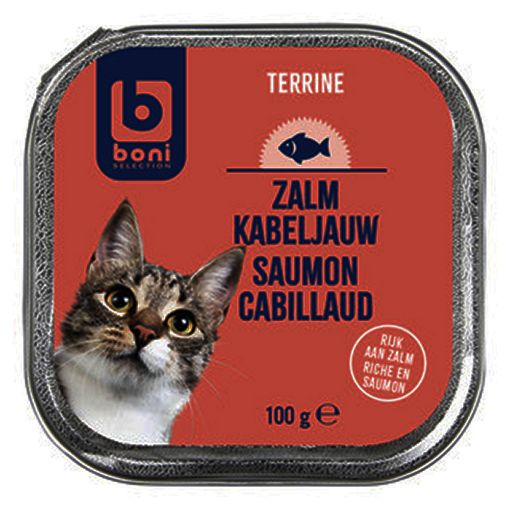 Picture of Boni Cat Terrine Salmon-Cod 100g