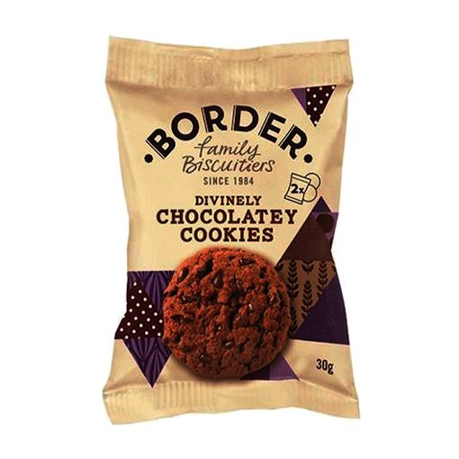 Picture of Border Divinely Chocolate Cookies 30g