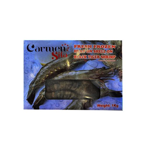 Picture of Carmensita Tiger Prawns 1kg