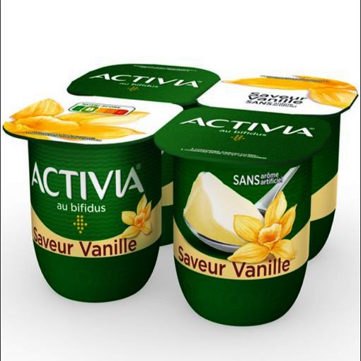 Picture of Danone Activia Vanilla 4*125g