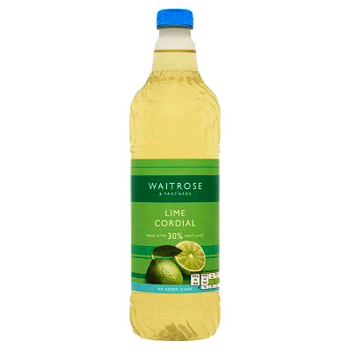 Picture of Waitrose Cordial Mexican Lime Juice 1ltr